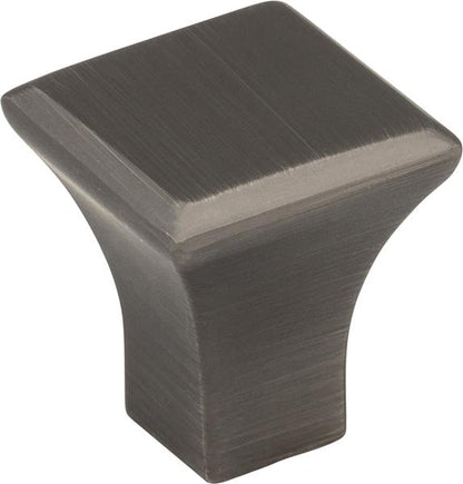 Jeffrey Alexander - 7/8 Inch Overall Length Square Marlo Cabinet Knob