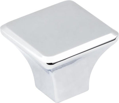 Jeffrey Alexander - 1-1/4 Inch Overall Length Square Marlo Cabinet Knob