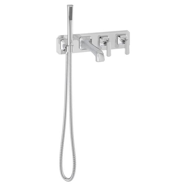 DXV - Belshire Wall-Mount Tub Filler With Lever Handles