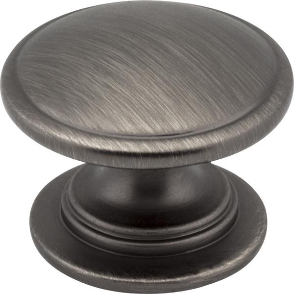 Jeffrey Alexander - 1-1/4 Inch Diameter Dark Bronze Durham Cabinet Knob