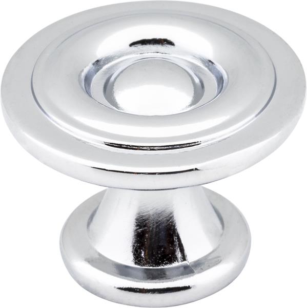 Elements - 1-3/16 Inch Diameter Button Syracuse Cabinet Knob