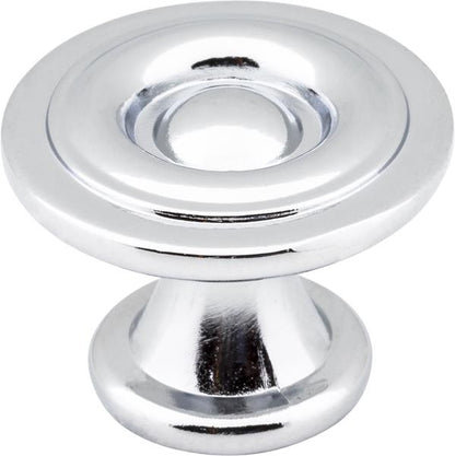 Elements - 1-3/16 Inch Diameter Button Syracuse Cabinet Knob