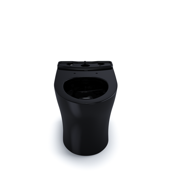 Toto - Aquia Iv Washlet+ Elongated Skirted Toilet Bowl, Ebony