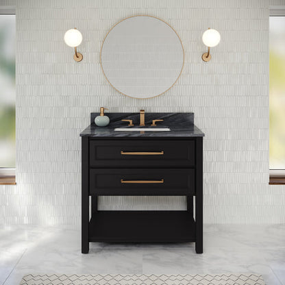 Jeffrey Alexander - Kipling 36 Inch W  Single Basin Bathroom Vanity Set