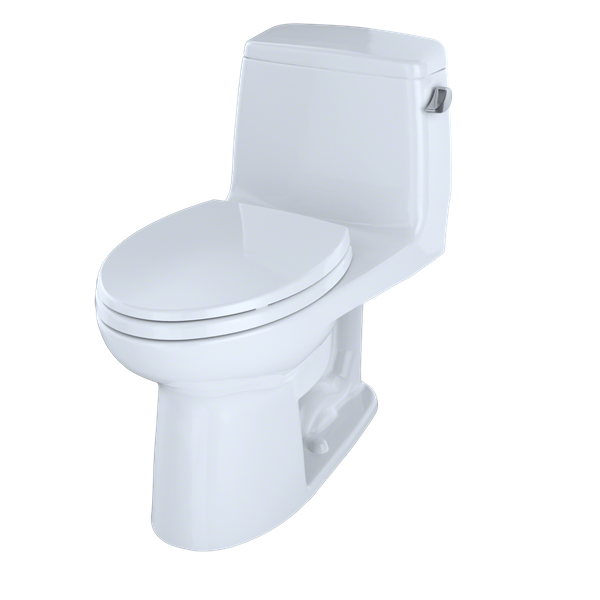 Toto - Eco Ultramax One-Piece Elongated 1.28 Gpf Ada Compliant Toilet With Right-Hand Trip Lever, Cotton White