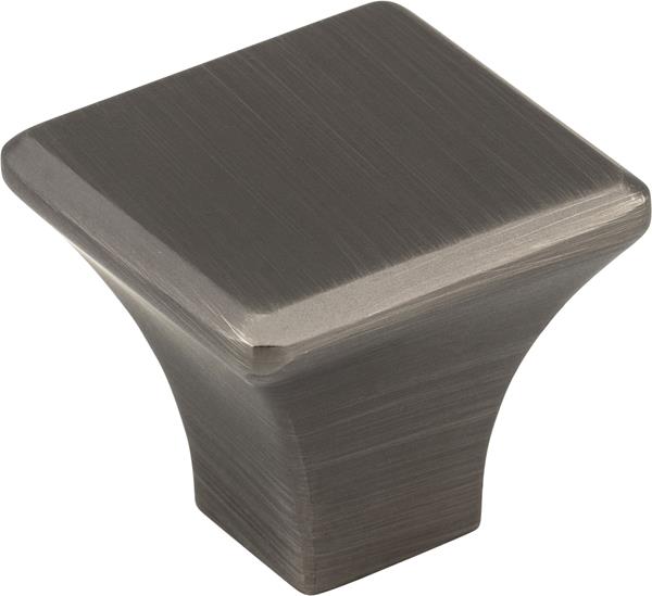 Jeffrey Alexander - 1-1/8 Inch Overall Length Square Marlo Cabinet Knob