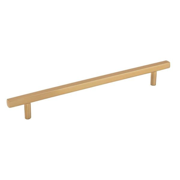 Jeffrey Alexander - 192 mm Center-to-Center Square Dominique Cabinet Bar Pull