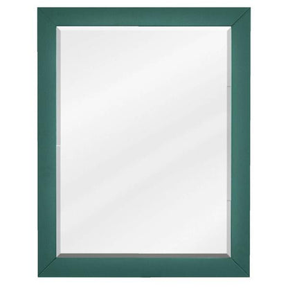 Jeffrey Alexander - 22 Inch W x 1 Inch D x 28 Inch H Forest Green Cade mirror