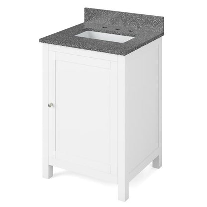 Jeffrey Alexander - 24 Inch Astoria Vanity with Vanity Top and undermount rectangle bowl