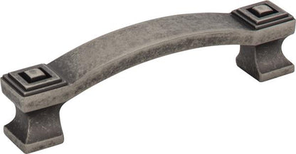 Jeffrey Alexander - 96 mm Center-to-Center Square Delmar Cabinet Pull