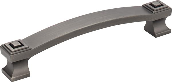 Jeffrey Alexander - 128 mm Center-to-Center Square Delmar Cabinet Pull