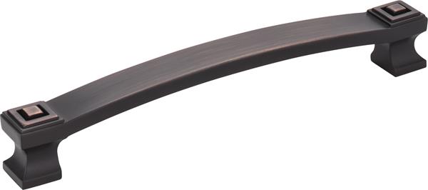 Jeffrey Alexander - 160 mm Center-to-Center Square Delmar Cabinet Pull