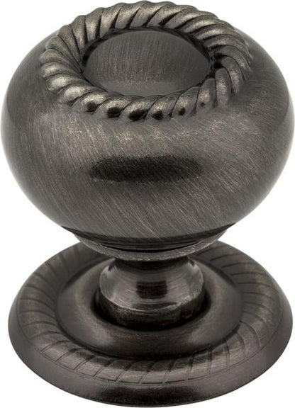 Jeffrey Alexander - 1-1/4 Inch Diameter Rope Rhodes Cabinet Knob