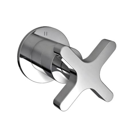 Lefroy Brooks - Kafka Three-Way Cross Handle Diverter Trim Only