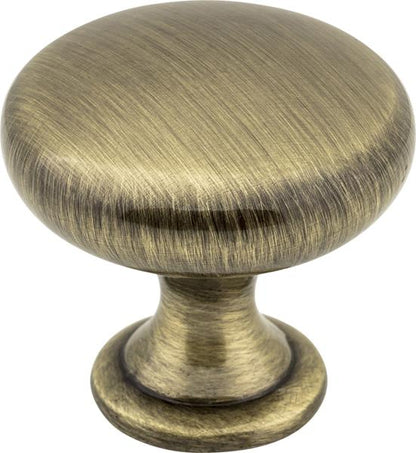 Elements - 1-3/16 Inch Diameter Madison Cabinet Mushroom Knob