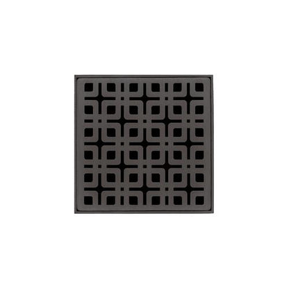 Infinity Drain - 4 x 4 Inch KD 4 Complete Standard Kit