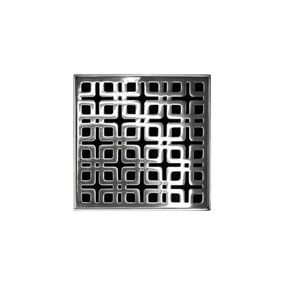 Infinity Drain - 4 x 4 Inch KD 4 Complete Standard Kit