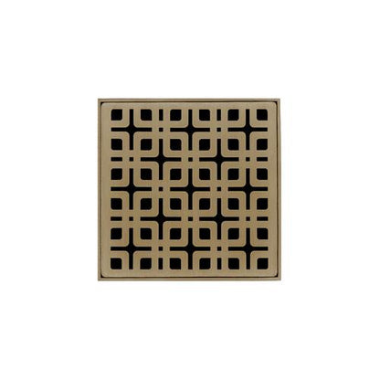 Infinity Drain - 4 x 4 Inch KD 4 Complete Standard Kit