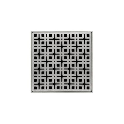 Infinity Drain - 5 x 5 Inch KD 5 High Flow Complete Kit