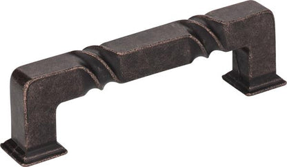 Jeffrey Alexander - 96 mm Center-to-Center Rustic Twist Tahoe Cabinet Pull