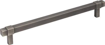 Jeffrey Alexander - 192 mm Center-to-Center Square Zane Cabinet Pull