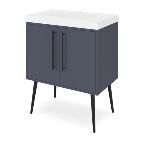 Jeffrey Alexander - Tempest 30 Inch W  Single Basin Bathroom Vanity Set
