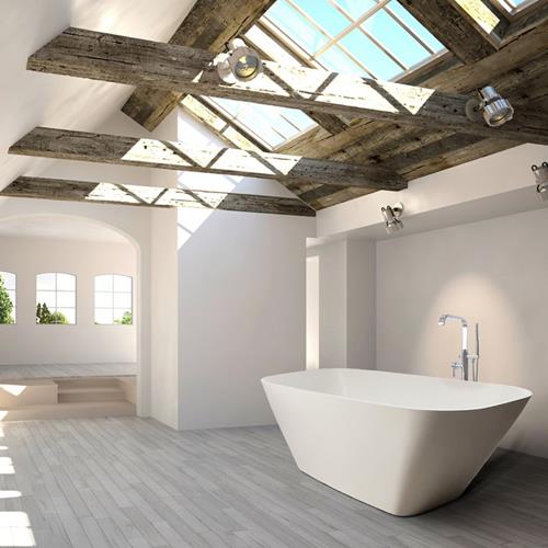 Dado - Laguna Bathtub 63 Inch - Internal overflow