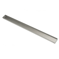 Infinity Drain - 40 Inch Stainless Steel Closed Ended Channel for 48 Inch S-AS 65/S-AS 99/S-LTIFAS 65/S-LTIFAS 99 Series
