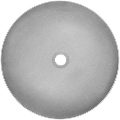 Linkasink - Ruby Concrete Round Semi-Recessed Vessel Sink