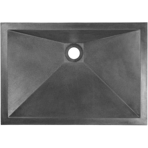 Linkasink - Rider Concrete Rectangle Sloped Undermount Sink