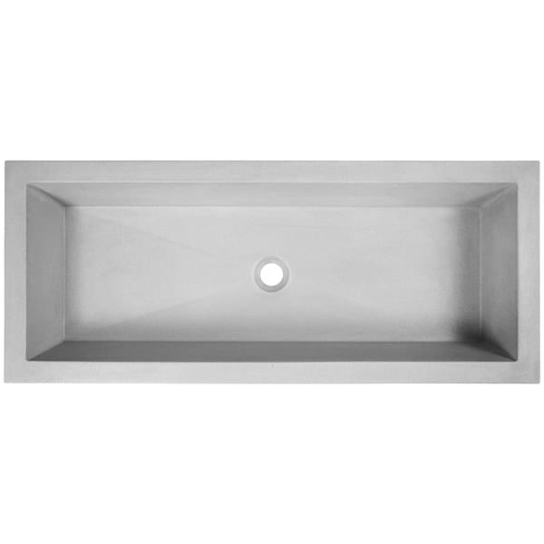 Linkasink - 36 Inch Trough Undermount Sink