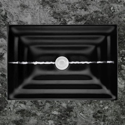 Linkasink - Artisan Glass River Large Rectangular Undermount Sink
