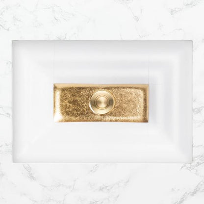 Linkasink - Artisan Glass Medium Rectangular Window Undermount Sink