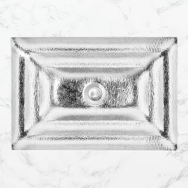 Linkasink - Solid Eglomise Medium Rectangular Undermount Sink