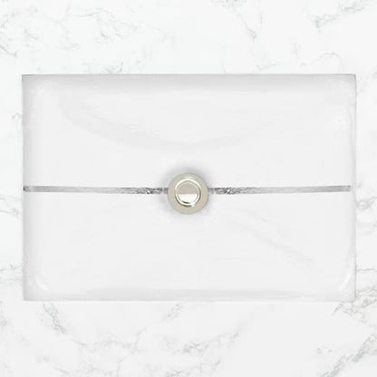 Linkasink - Dune Stripe Medium Rectangle Undermount Sink