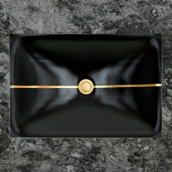 Linkasink - Dune Stripe Medium Rectangle Undermount Sink