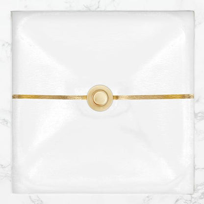 Linkasink - Dune Stripe Medium Square Undermount Sink