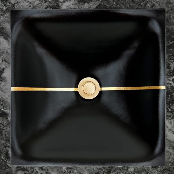 Linkasink - Dune Stripe Medium Square Undermount Sink