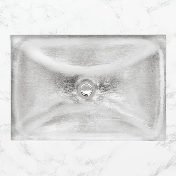Linkasink - Dune Solid Eglomise Medium Rectangle Undermount Sink