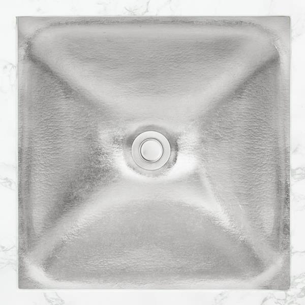 Linkasink - Dune Solid Eglomise Medium Square Undermount Sink - Undermount