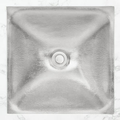 Linkasink - Dune Solid Eglomise Medium Square Undermount Sink - Undermount
