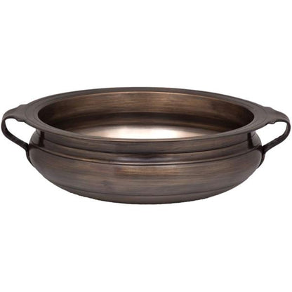 Linkasink - Cast Bronze Bowl Vessel With Handles