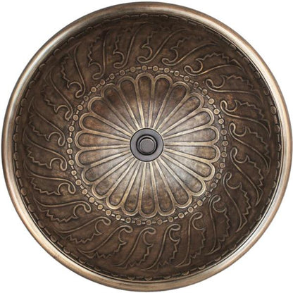Linkasink - Large Round Wing Cast Bronze Vessel