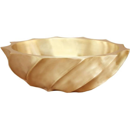 Linkasink - Wave Bowl Cast Bronze Vessel