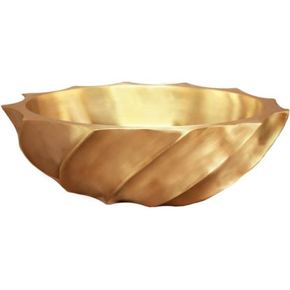 Linkasink - Wave Bowl Cast Bronze Vessel