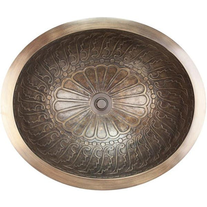 Linkasink - Oval Wing Cast Bronze Vessel