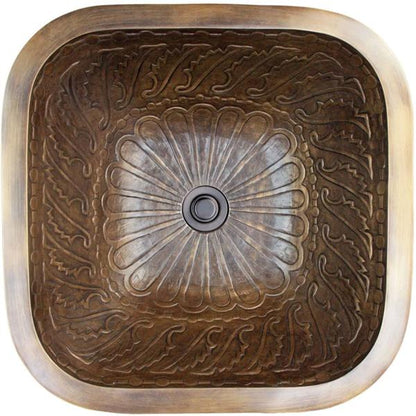 Linkasink - Square Wing Cast Bronze Vessel