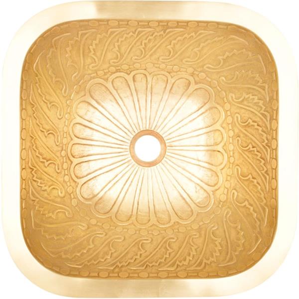 Linkasink - Square Wing Cast Bronze Vessel