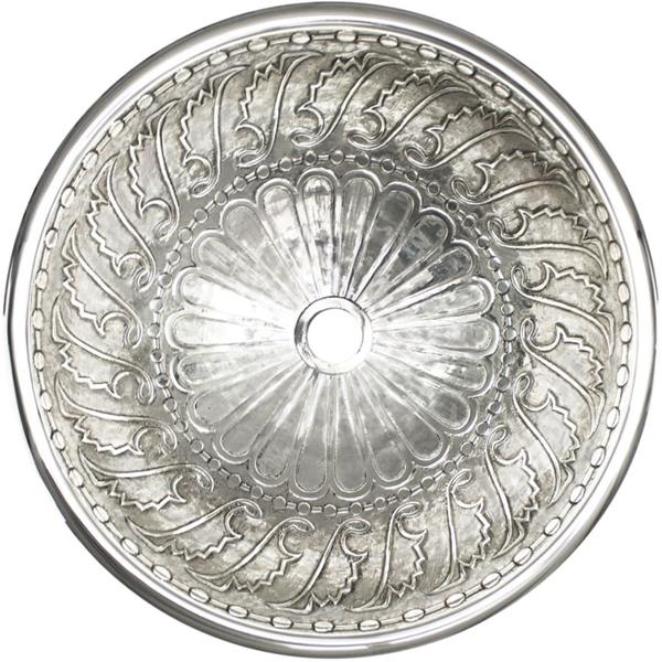 Linkasink - Small Round Wing Cast Bronze Vessel