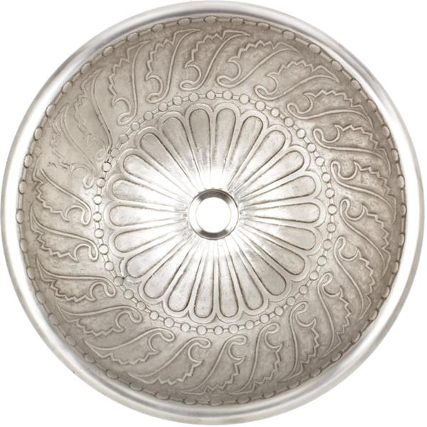 Linkasink - Small Round Wing Cast Bronze Vessel